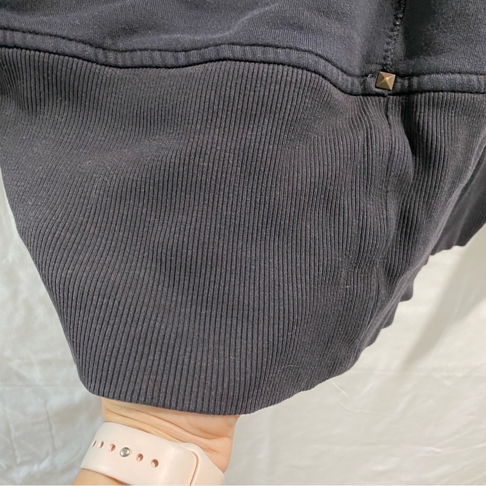 Wilfred Open Front Cocoon Style Black Jacket with Stud accents size Small(9) - Picture 8 of 10